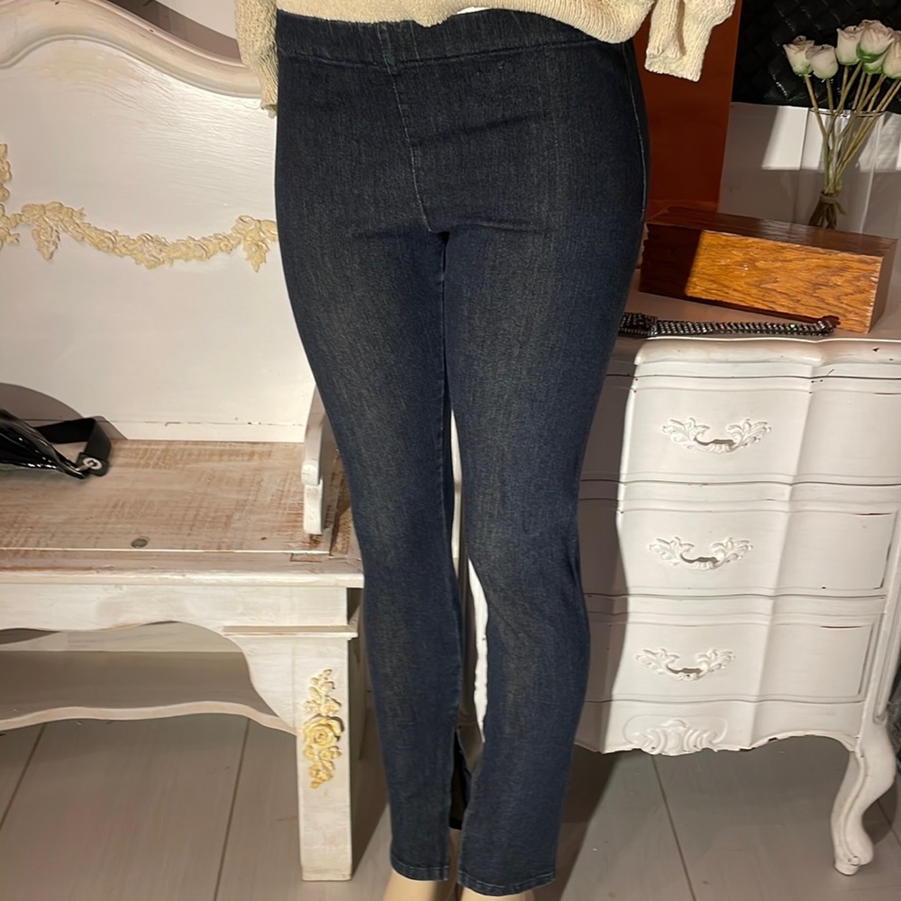 Zip starch jeans